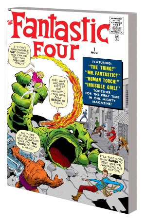 MIGHTY MMW THE FANTASTIC FOUR VOL 01 THE WORLD'S GREATEST HEROES TP DM CVR