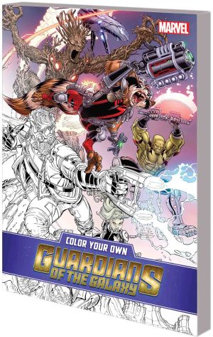 COLOR YOUR OWN GUARDIANS OF THE GALAXY TP