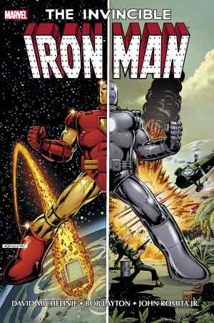 IRON MAN BY MICHELINIE, LAYTON, and JRJR OMNIBUS VOL 01 HC DM VAR LAYTON CVR