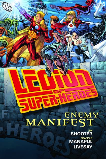 LEGION OF SUPER-HEROES (2008) VOL 02 ENEMY MANIFEST HC