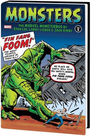 MONSTERS VOL 02 THE MARVEL MONSTERBUS BY STAN LEE, LARRY LIEBER, AND JACK KIRBY HC