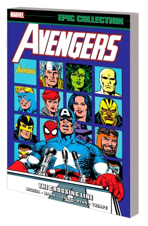 AVENGERS EPIC COLLECTION THE CROSSING LINE TP