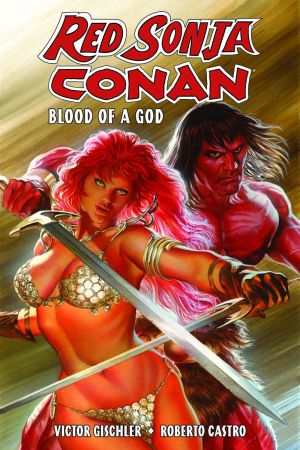 RED SONJA / CONAN BLOOD OF A GOD HC