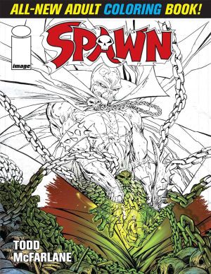 SPAWN ADULT COLORING BOOK TP