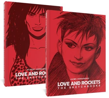 LOVE AND ROCKETS THE SKETCHBOOKS HC