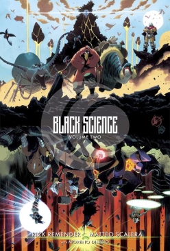 BLACK SCIENCE DELUXE EDITION VOL 02 TRANSCENDENTALISM HC 10TH ANNIVERSARY ED (NICK AND DENT)