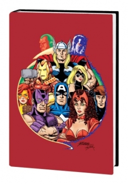 AVENGERS BY KURT BUSIEK AND GEORGE PEREZ OMNIBUS VOL 01 HC DM ANNIVERSARY CVR NEW PTG