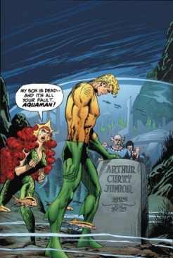 AQUAMAN THE DEATH OF A PRINCE DELUXE EDITION HC