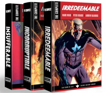 IRREDEEMABLE COMPLETE DELUXE EDITION LIBRARY HC SET KICKSTARTER EXC CVR