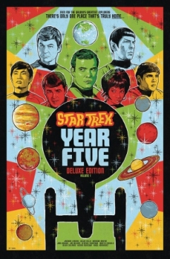 STAR TREK YEAR FIVE DELUXE EDITION BOOK 01 HC