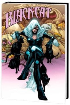 BLACK CAT BY JED MACKAY OMNIBUS HC LARRAZ CVR