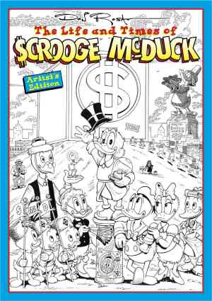 DON ROSA'S LIFE AND TIMES OF SCROOGE MCDUCK ARTIST'S EDITION VOL 01 HC