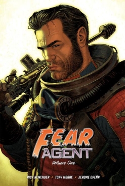 FEAR AGENT 20TH ANNIVERSARY DELUXE EDITION VOL 01 HC MOORE CVR