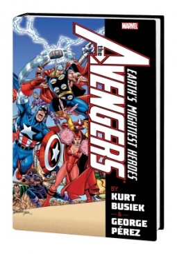 AVENGERS BY KURT BUSIEK AND GEORGE PEREZ OMNIBUS VOL 01 HC FIRST ISSUE CVR NEW PTG