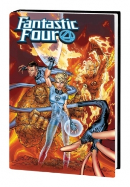 FANTASTIC FOUR BY MILLAR AND HITCH OMNIBUS HC DM SILVESTRI CVR