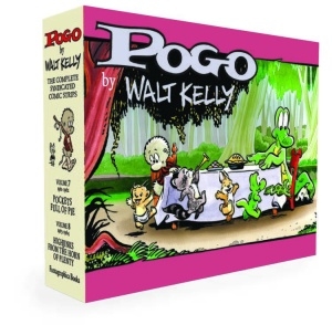 POGO COMPLETE SYNDICATED STRIPS BOX SET VOL 07 AND 08 HC