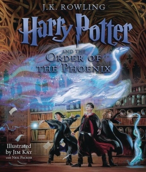 HARRY POTTER AND THE ORDER OF THE PHOENIX ILLUSTRATED ED HC