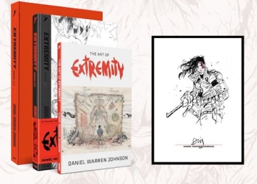 EXTREMITY SIGNATURE EDITION AND THE ART OF EXTREMITY HC SLIPCASED SET SIGNED ED (PRE-ORDER)