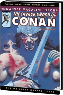 CONAN THE SAVAGE SWORD OF CONAN THE ORIGINAL MARVEL YEARS OMNIBUS VOL 05 HC DM MATTINGLY CVR