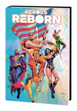 HEROES REBORN AMERICA'S MIGHTIEST HEROES OMNIBUS HC DM PACHECO CVR