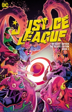 JUSTICE LEAGUE (2018) BY SCOTT SNYDER DELUXE EDITION BOOK 03 HC