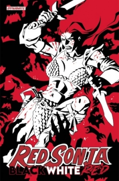 RED SONJA BLACK WHITE AND RED VOL 02 HC