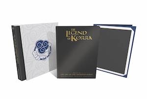 LEGEND OF KORRA THE ART OF THE ANIMATED SERIES BOOK 01 AIR DELUXE SLIPCASE HC