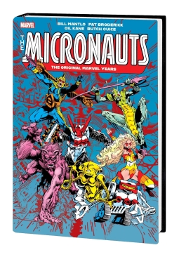 MICRONAUTS THE ORIGINAL MARVEL YEARS OMNIBUS VOL 02 HC GOLDEN CVR (PRE-ORDER)