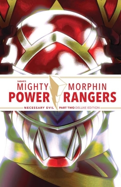 MIGHTY MORPHIN POWER RANGERS NECESSARY EVIL PART 02 DELUXE EDITION HC