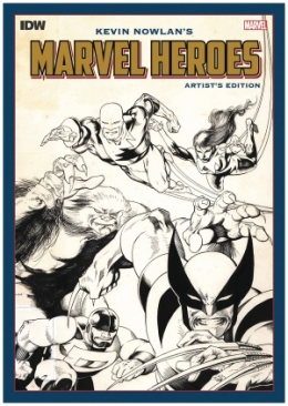 KEVIN NOWLAN'S MARVEL HEROES ARTIST'S EDITION HC