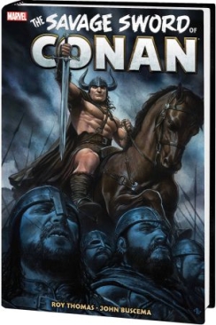 CONAN THE SAVAGE SWORD OF CONAN THE ORIGINAL MARVEL YEARS OMNIBUS VOL 04 HC GRANOV CVR