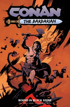 CONAN THE BARBARIAN (2023) VOL 01 BOUND IN BLACK STONE TP DM MIGNOLA CVR