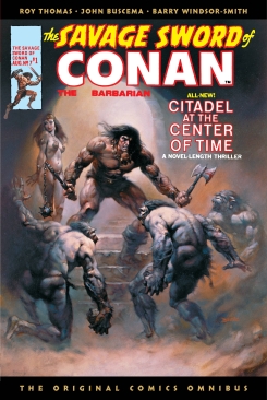 CONAN THE SAVAGE SWORD OF CONAN THE ORIGINAL COMICS OMNIBUS VOL 01 HC DM CVR