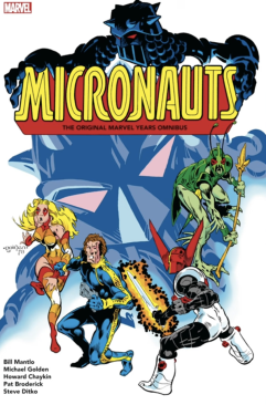 MICRONAUTS THE ORIGINAL MARVEL YEARS OMNIBUS VOL 01 HC DM GOLDEN CVR