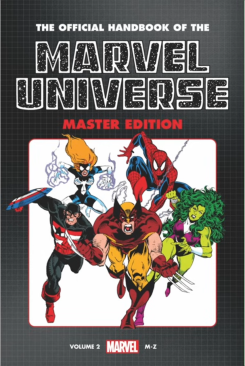 OFFICIAL HANDBOOK OF THE MARVEL UNIVERSE MASTER EDITION OMNIBUS VOL 02 HC REG CVR (PRE-ORDER)